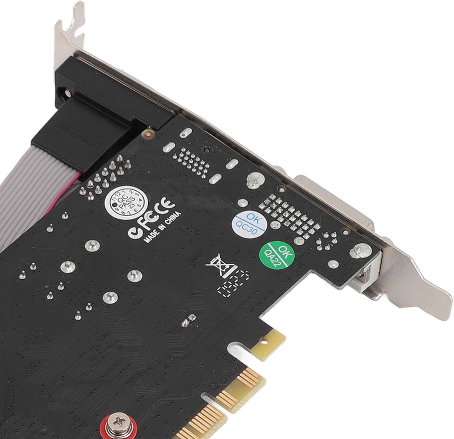 2GB DDR3 64-Bit Low Profile Pcie Graphics Card for Desktop Pcs, 2560X1600 Resolution, Silent Gaming GPU with HDMI/DVI/VGA, Directx 11, Compatibale 10/11/7/8 image number 6