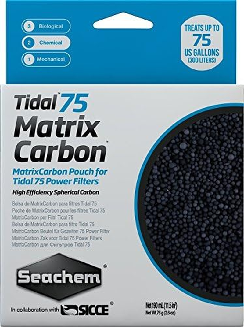 Seachem Tidal 75 Matrix Carbon 190 Ml, 190 Ml