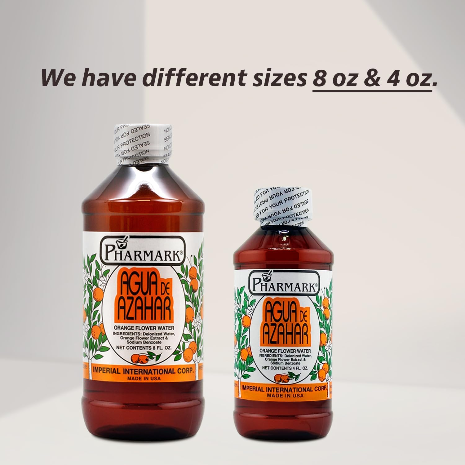 Pharmar Agua De Azahar Flower-Blossom Water, 8 Fluid Ounce image number 1