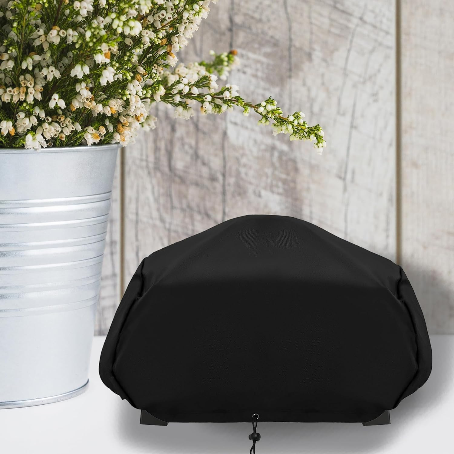 Grill Cover for Ninja OG700 Series Outdoor Grill, Heavy Duty Woodfire BBQ Grill Accessories, Waterproof Grill Cover Cpmpatible with Ninja Smoker Grill OG701 & OG751 Series Etc image number 3