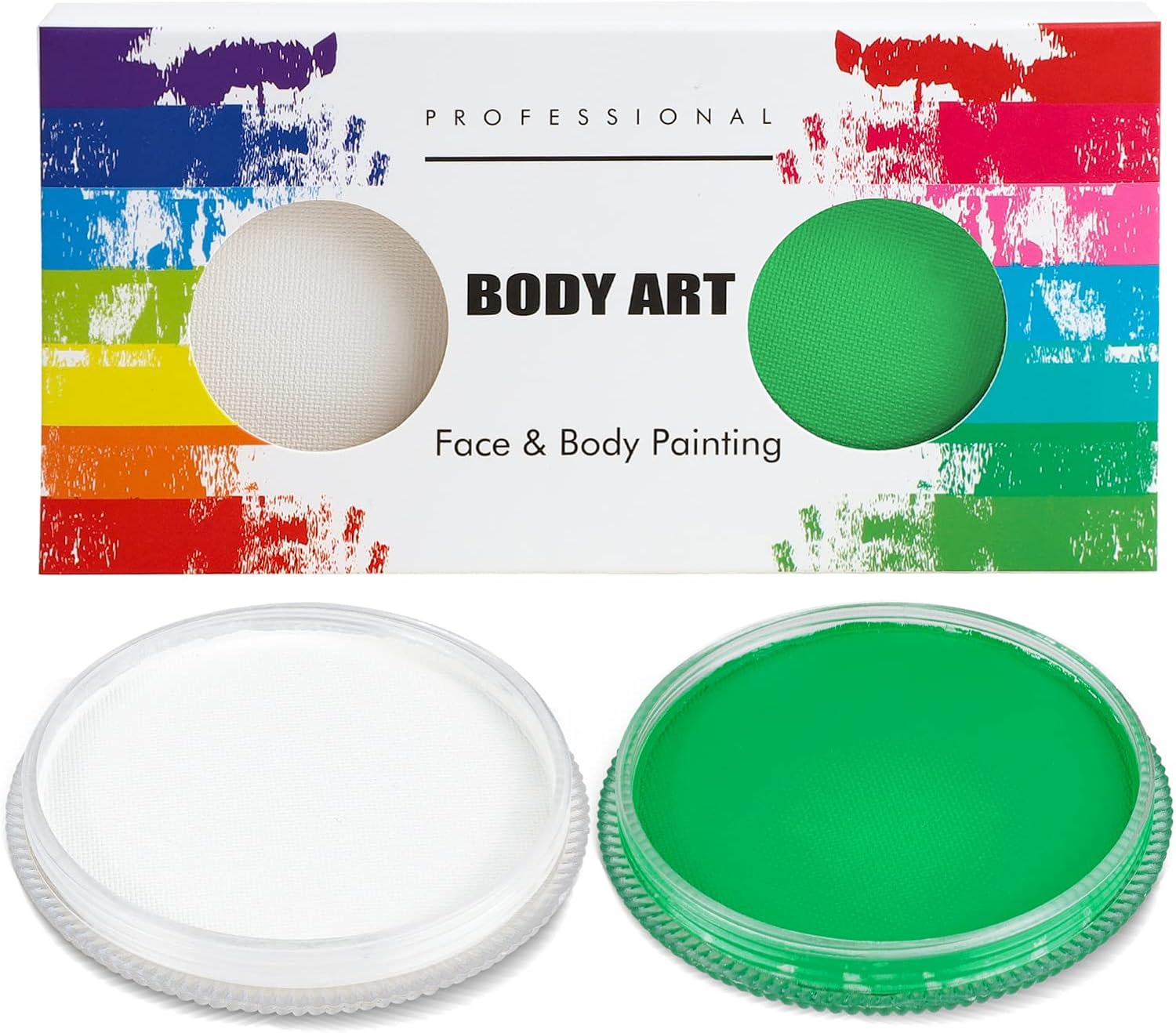 MOEMOE BABY Face Painting Kit Face Paint Body Professional Face Body Painting Kit Water Based Face Painting Makeup Safe for Kids & Adults