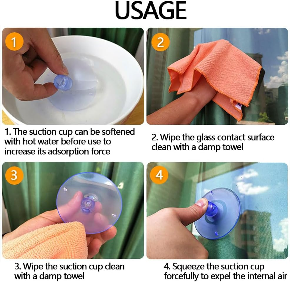 HYAVIA Double-Layer Cat Window Hammock Bed Suction Cup Mounted Cat Seat for Indoor Cats Sturdy Space-Saving Pet Resting Perch with Breathable Mesh Grey image number 2