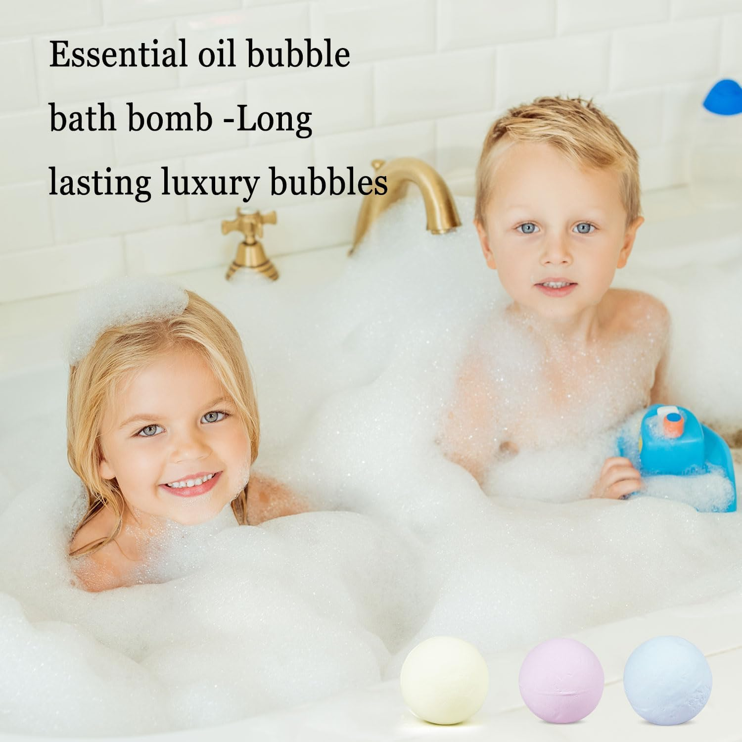 Pomobubbles Hillwoo Bath Bombs Scented,Chinese Aroma and Style,Moisturizing Dry Skin & Long Lasting Bubbles, Gentle Not Allergic Not Staining,The Experience Is Completel Different, Come Surf, 21.2Oz 6Count image number 3