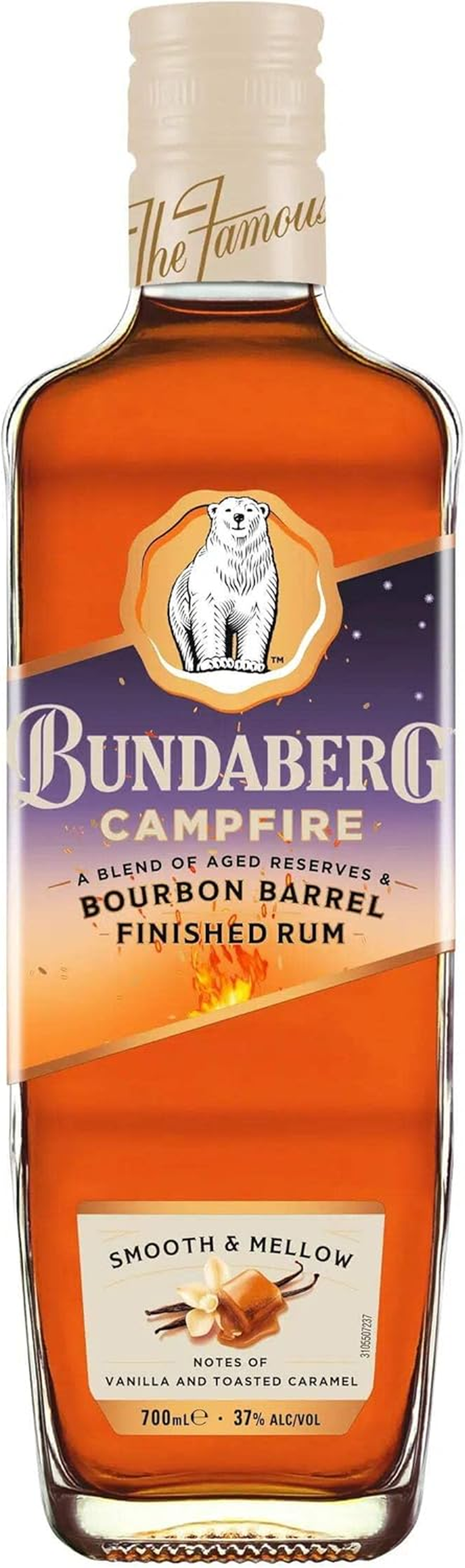 Bundaberg Campfire Bourbon Barrel Rum 700Ml image number 1