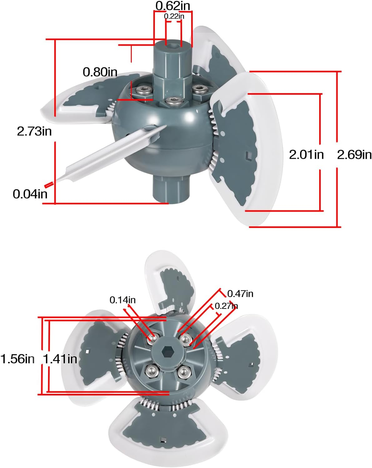 R0524900 Engine Assembly Replacement Parts Kit Fit for Zodiac Baracuda MX6 MX8 MX6EL MX8EL Elite Automatic Suction Side Pool Cleaner Vacuum image number 1