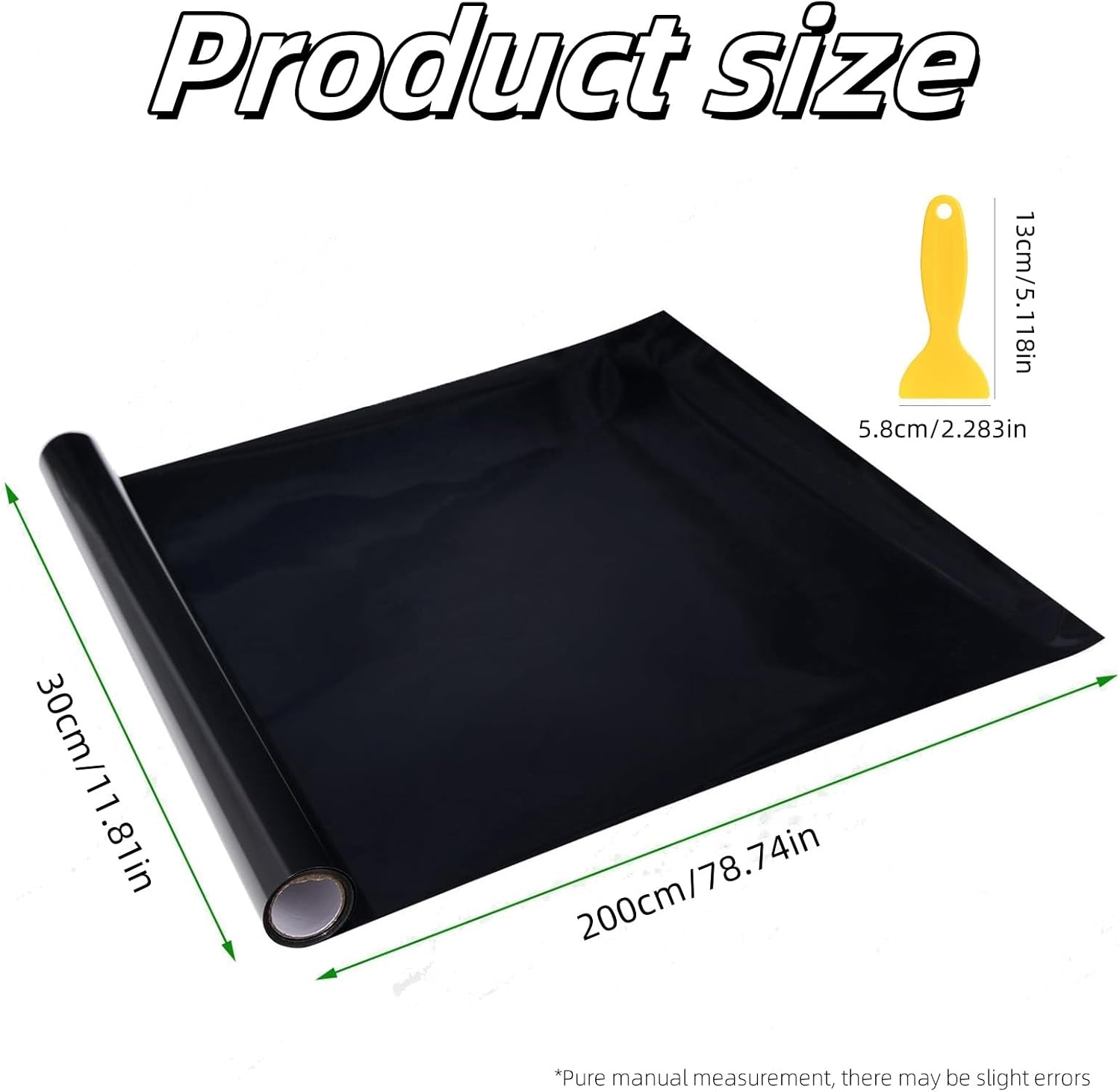 XINYUICEAN Fish Tank Background, Black Aquarium Background Static Cling, Electrostatic Adhesion Aquarium Fish Tank Wallpaper Backdrop, Vinyl Aquarium Poster Background Sticker Decoration image number 2