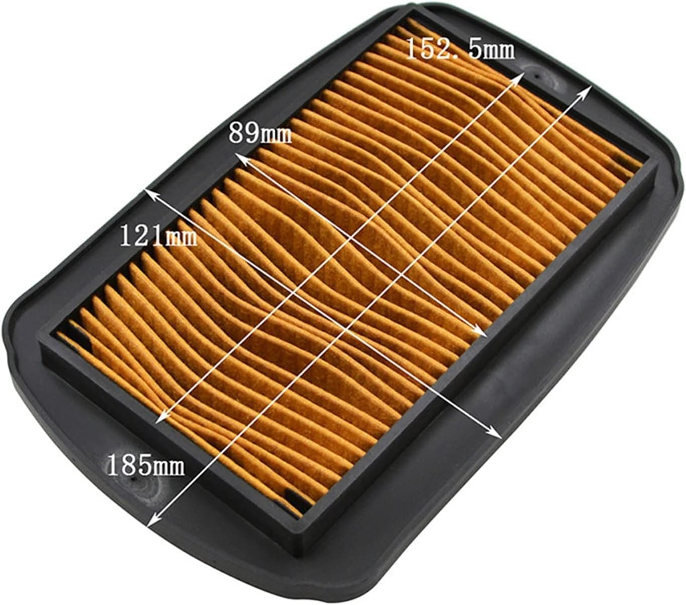 YEJIANGHUA Motorcycle Parts Dirt Bike Air Filter Cleaner Compatible with Yamaha FZN150D FZN150 149 FZ16 FZ Fi Byson 2.0 Accessories Personality image number 3