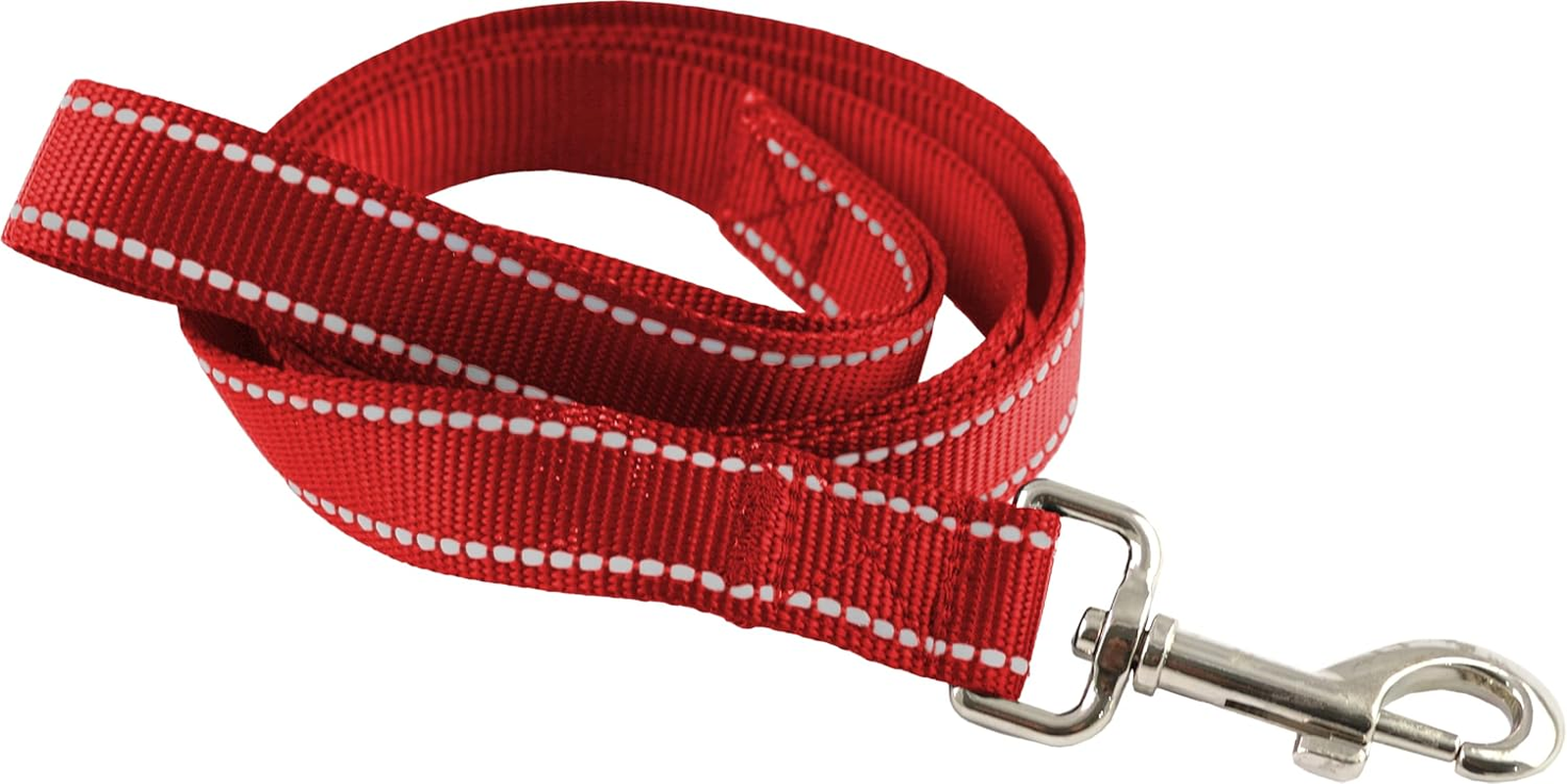 Furwear Reflective Dog Lead, Red, Large