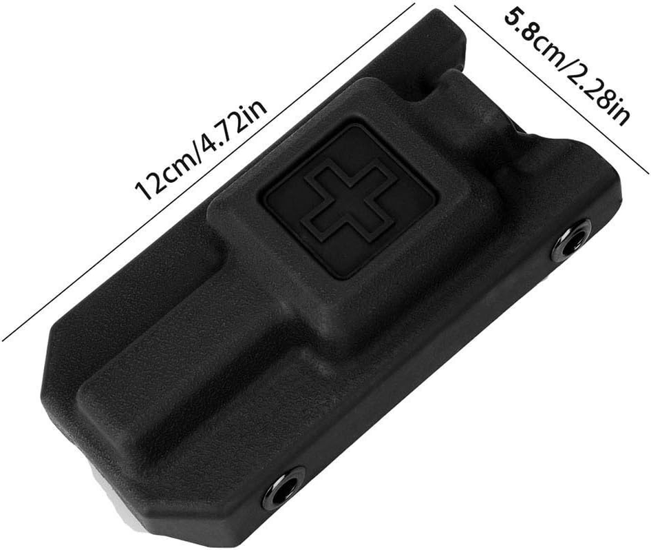 CAT Tourniquet+Tourniquet Holster, Emergency Trauma Holder with Belt Clip for Tactical Ifak,Hiking, Hunting, Camping (Black) image number 5