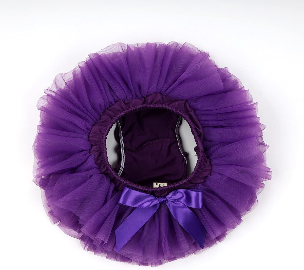 HOOLCHEAN Baby Infant Girls Fluffy Soft Tutu Skirt (Skort) and Headband Suit image number 6