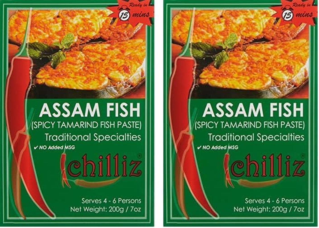Chilliz Assam Fish Paste 200 G, 200 G, Assam Fish image number 2