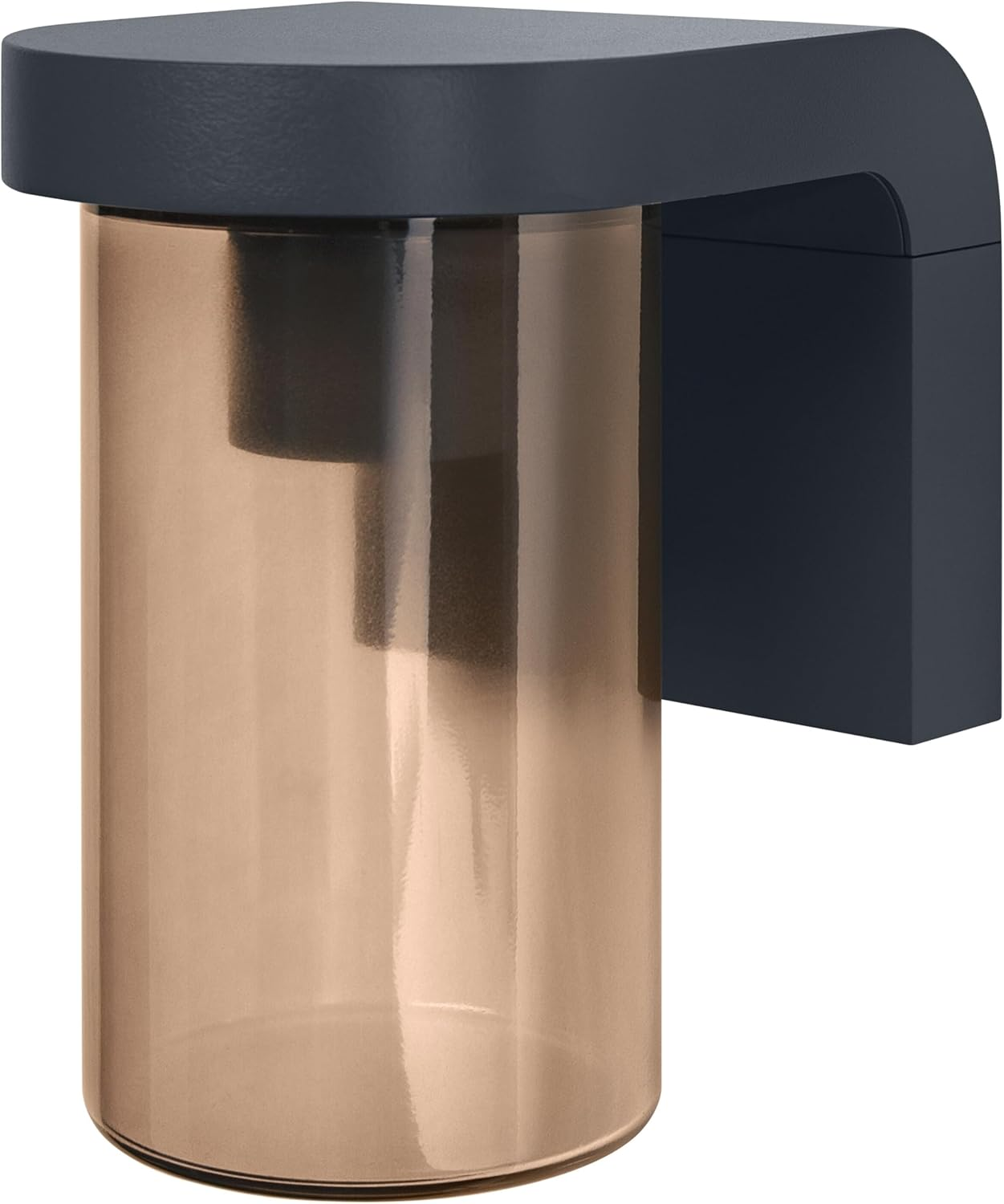 OSRAM E27 Amber Vintage Wall Light with Dark Grey Aluminium Housing IP44 Protection Shockproof IK03 for Patio Balcony image number 4