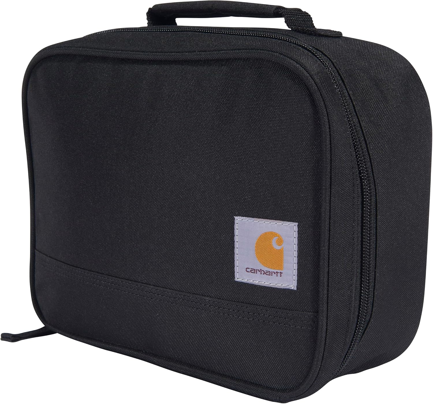 Carhartt Insulated 4 Can Lunch Cooler, Fully Insulated, Durable Water Resistant Cooler, Essential Lunch Cooler (Carhartt Brown)