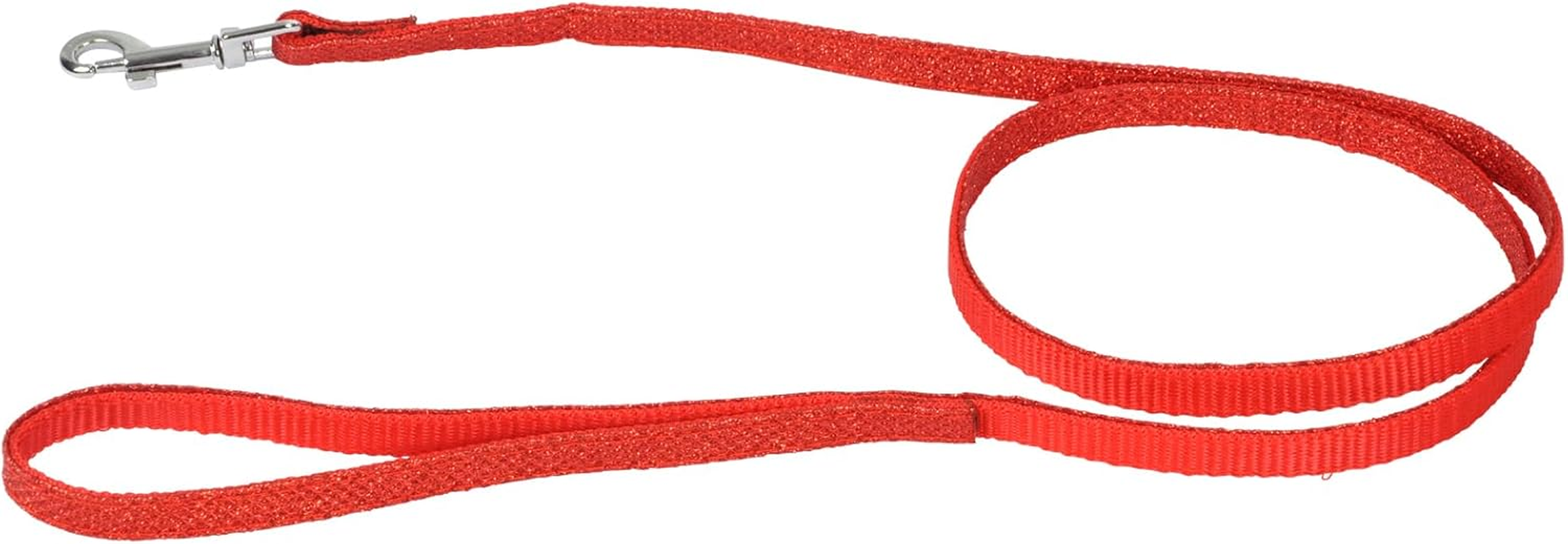 Love Story Glitter Cat Lead 100Cm Red