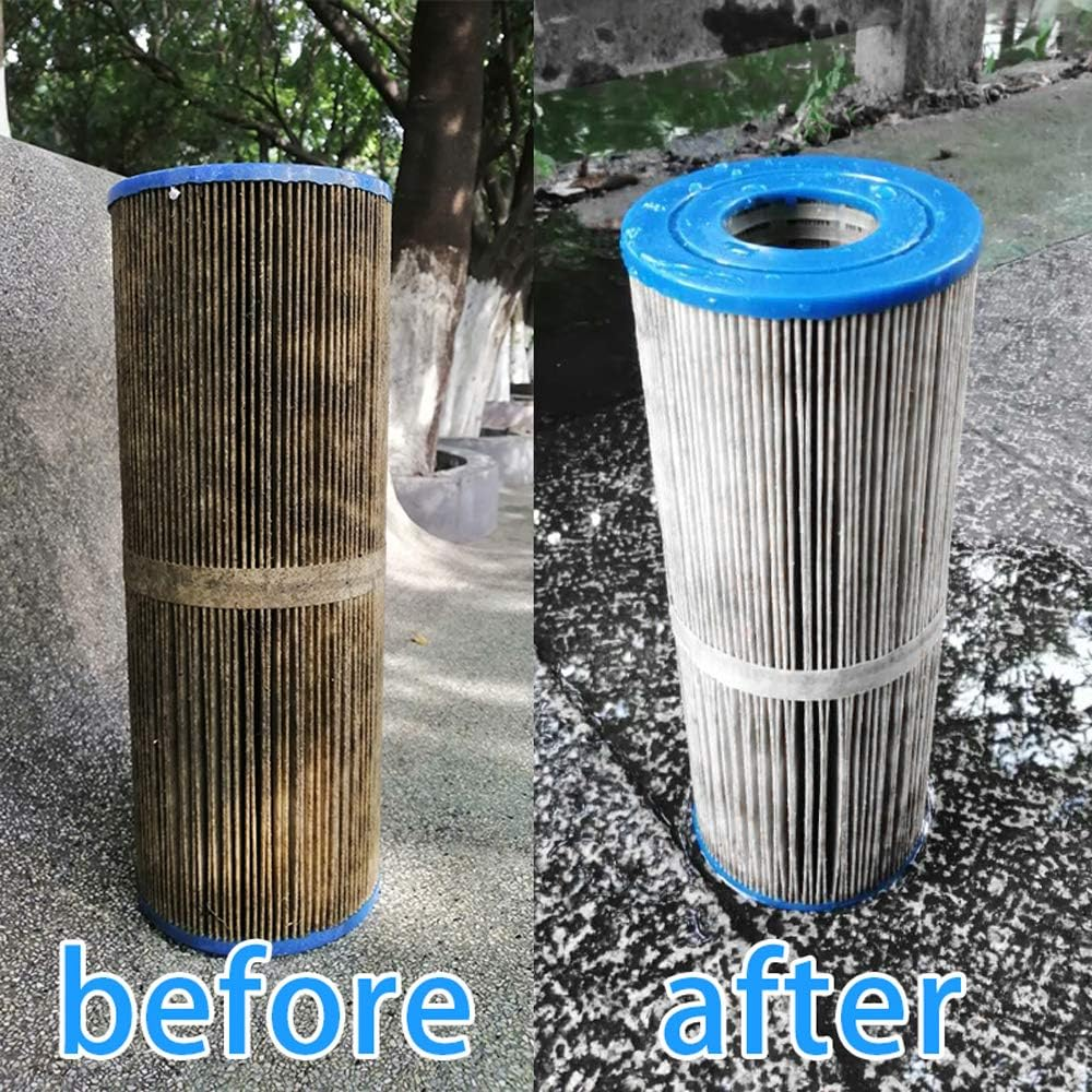 Pool Spa Part Pool Filter Jet Cleaner Hot Tub Spa Water Wand Cartridge Hand Held Cleaner,Removes Debris and Dirt from Pool Filters in Seconds, Heave Duty & Durable Pool Cartridge Filter Cleaner image number 5