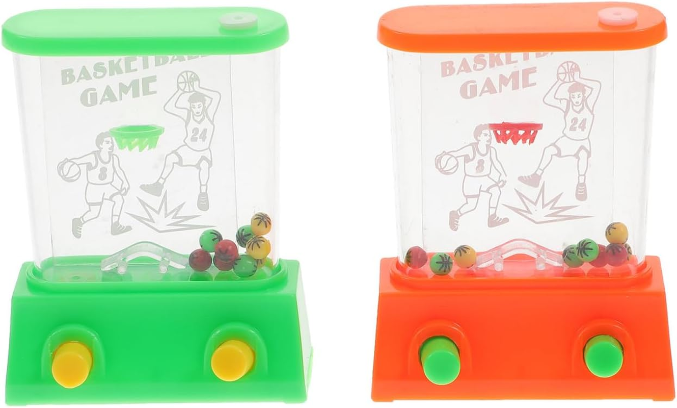 Jojofuny 2Pcs Waterplane Handheld Water Game Retro Toys Mini Retro Pastime Toys Water Ferrule Game Toy 80S Toys Rings for Kids Handheld Water Ring Toy Stress Lasso Random Color image number 6