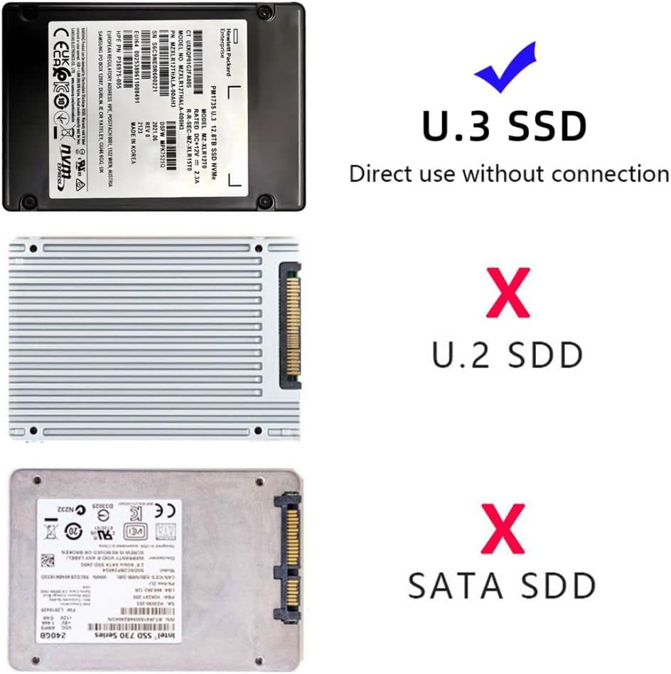 Chenyang U.3 SSD U3 Kit SFF-8639 to PCI-E 4.0 X4 Lane Host Adapter for Motherboard PM1735 Nvme Pcie SSD (CY-SA-083) image number 6