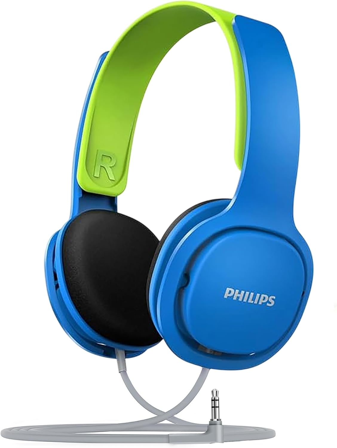Philips SHK2000BL/00 Light Headphones with Volume Control Blue image number 4