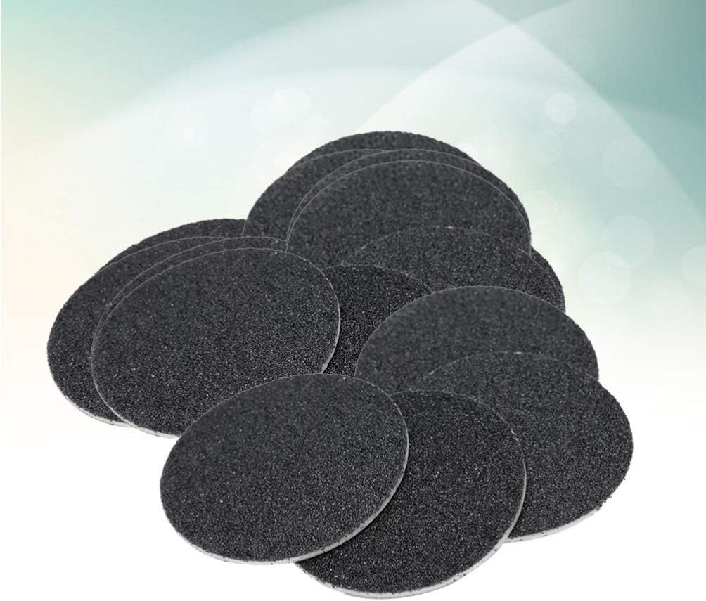 Milisten Pack of 60 Sandpaper Discs, Replacement Discs, Sanding Discs, round Sanding Discs, File Pad, Foot Rasp, Disposable, Sanding Pad image number 6