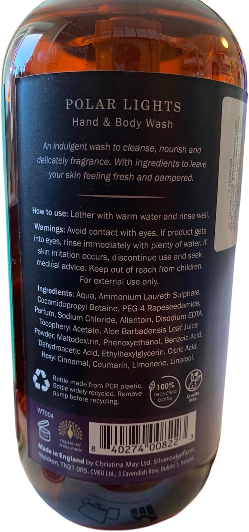 Polar Lights Hand & Body Wash Soap 500Ml / 16.9Fl Oz. image number 2