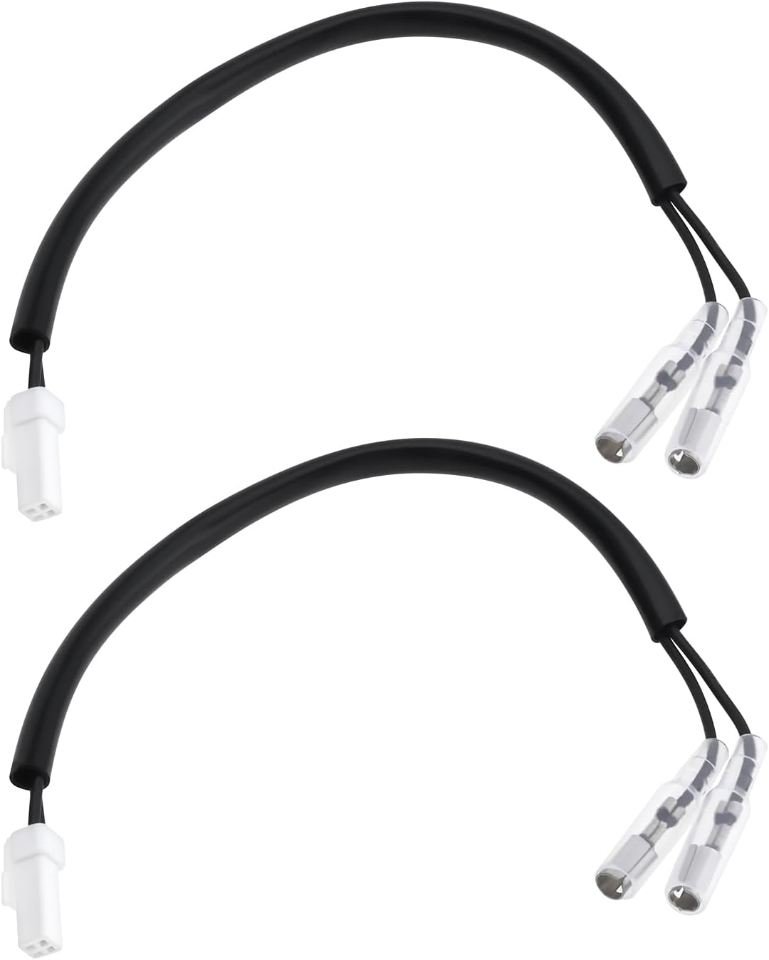 2Pcs Motorcycle LED Indicator Adapter Cable Harness Compatible with Ducati image number 3