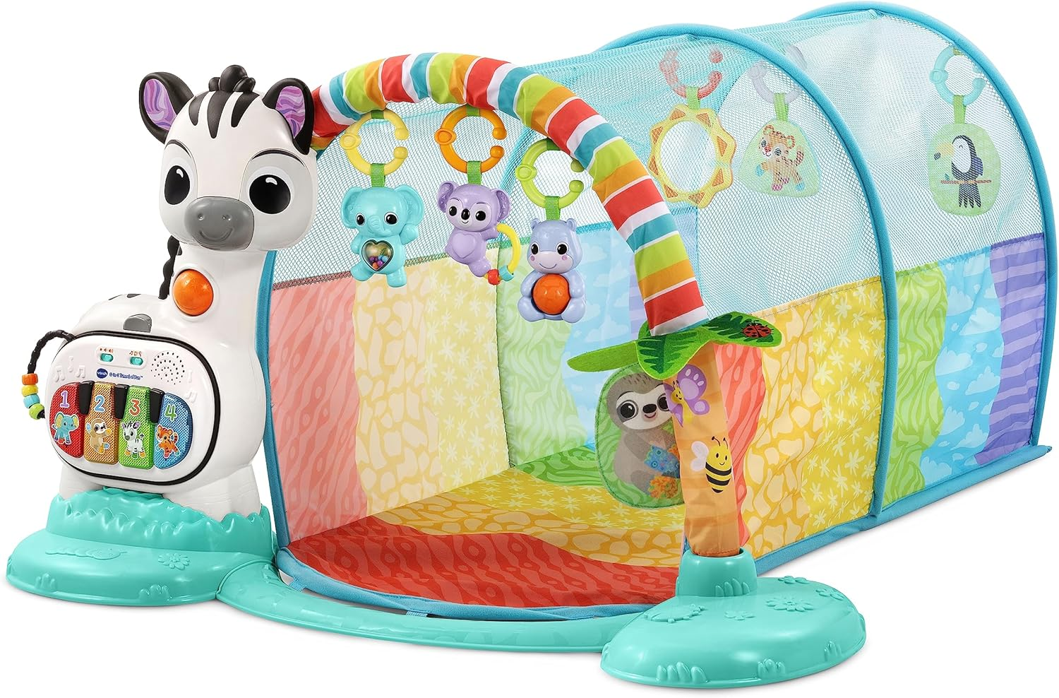 Vtech 6-In-1 Playtime Tunnel - Baby Play Tunnel, Vtech Baby - 562703 - Multicolour image number 5
