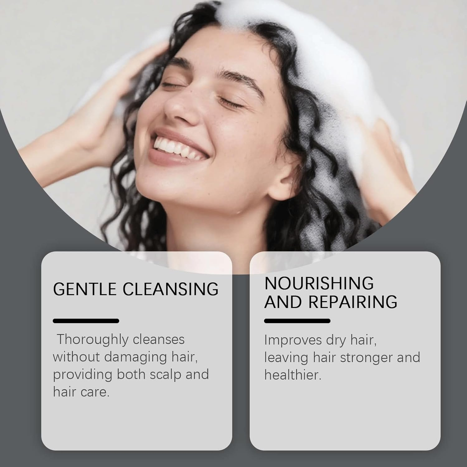 Rosemary Shampoo with Glycol Stearate and Cocamide DEA &ndash; Hydrating Cleanser for Dry Hair &ndash; Gentle Scalp Care and Daily Use (1Pcs) - 4Pcs image number 5