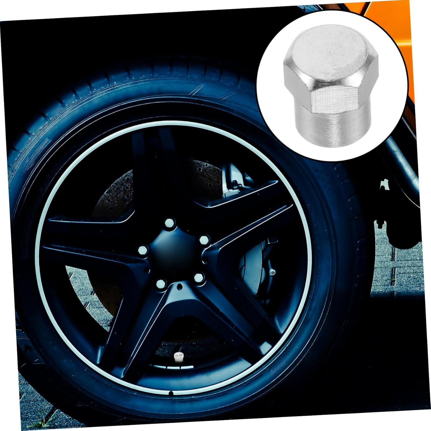 Cabilock 20Pcs Automotive Tire Valve Stem Caps Set, Dustproof and Air Seal Valve Core Covers for Car, Truck, Bicycle Wheels, Road and Off-Road Vehicle Tire Accessories image number 4