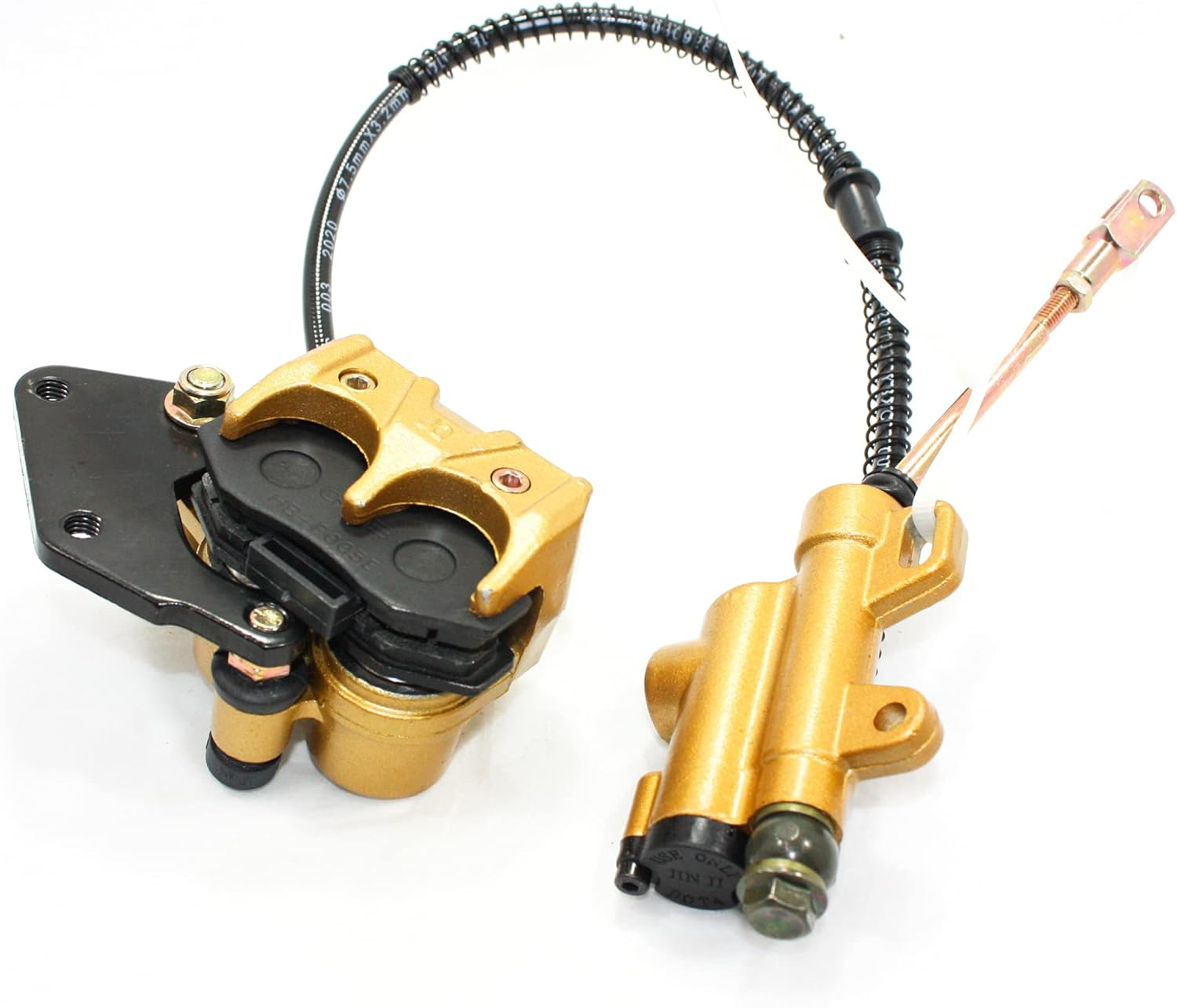 BLYGO Hydraulic Rear Disc Brake Caliper System 125Cc 250Cc PIT PRO Quad Dirt Bike ATV image number 4