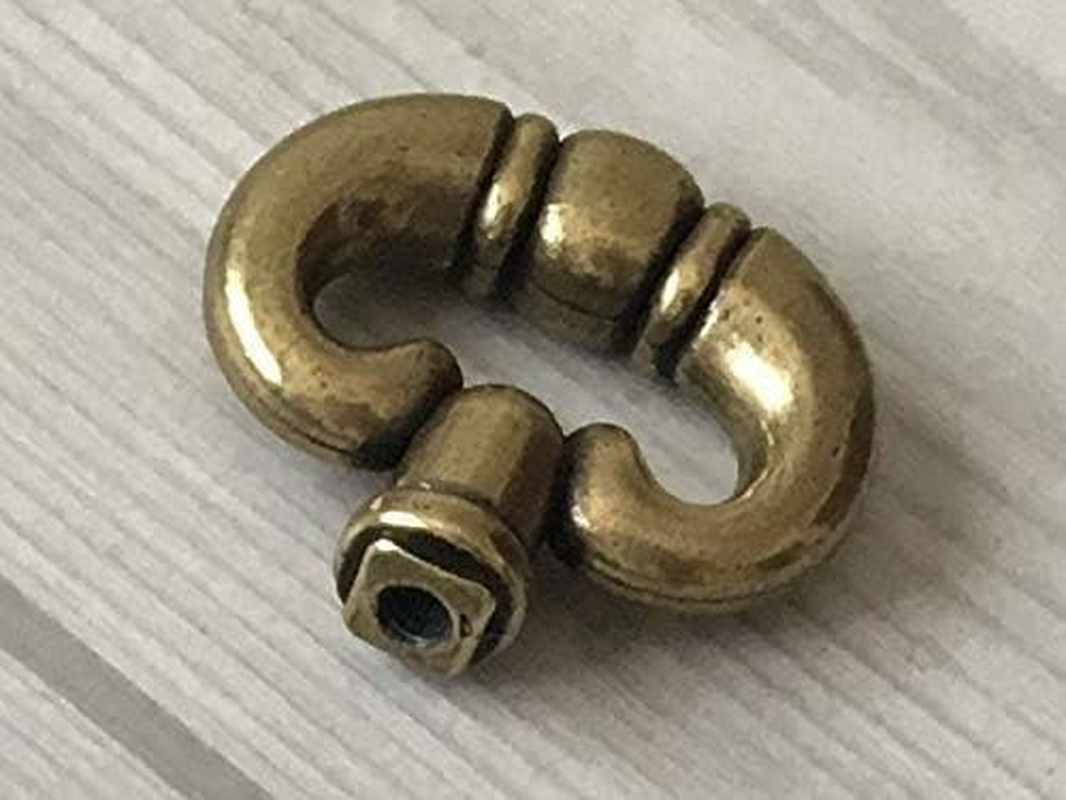 Antique Bronze Vintage Style Drawer Knob Ring with Back Plate Antique Black Bronze Drawer Pull Dresser Pull Cabinet Knob Kitchen Door Knob Hardware Cabinet and Furniture Knobs Cabinet Hardware image number 2