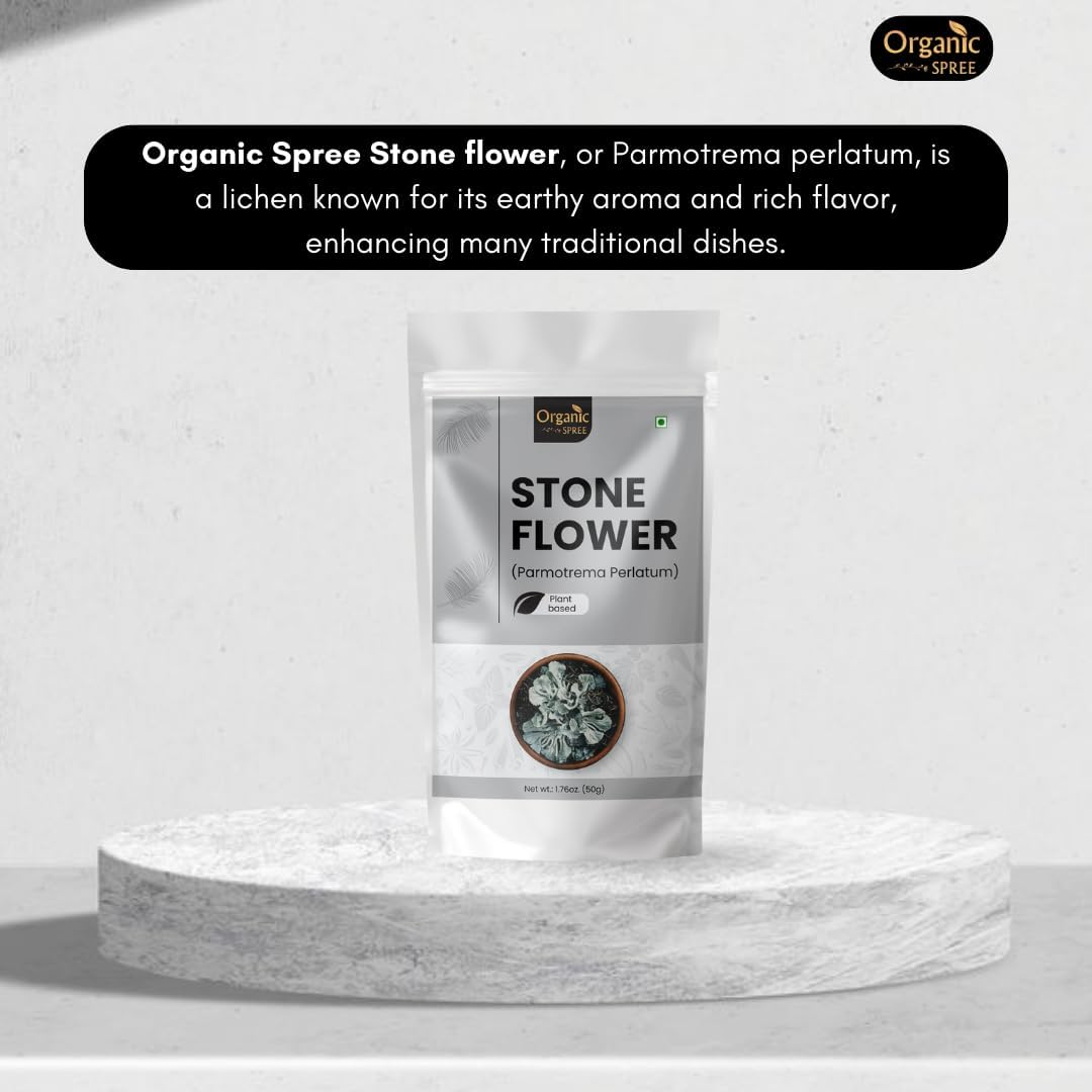 Organic Spree Stone Flower 50Gm (1.76Oz) Dagad Phool &ndash; Kalpasi &ndash; Pure and Natural 50Gm image number 3