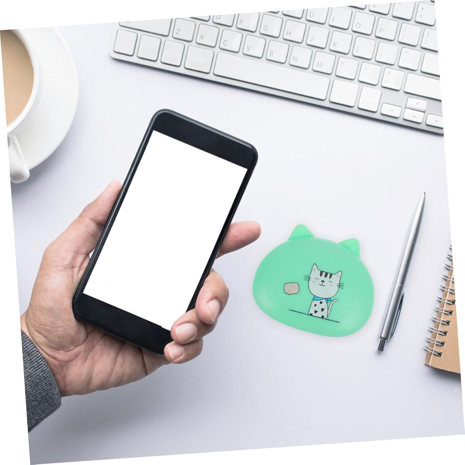 NOLITOY Wired Headphones Ear Earphone Microphone for Mobile Phone and Computer High Sound Quality Portable Earphone Corded Ear Cable for Gaming and Daily Use image number 3