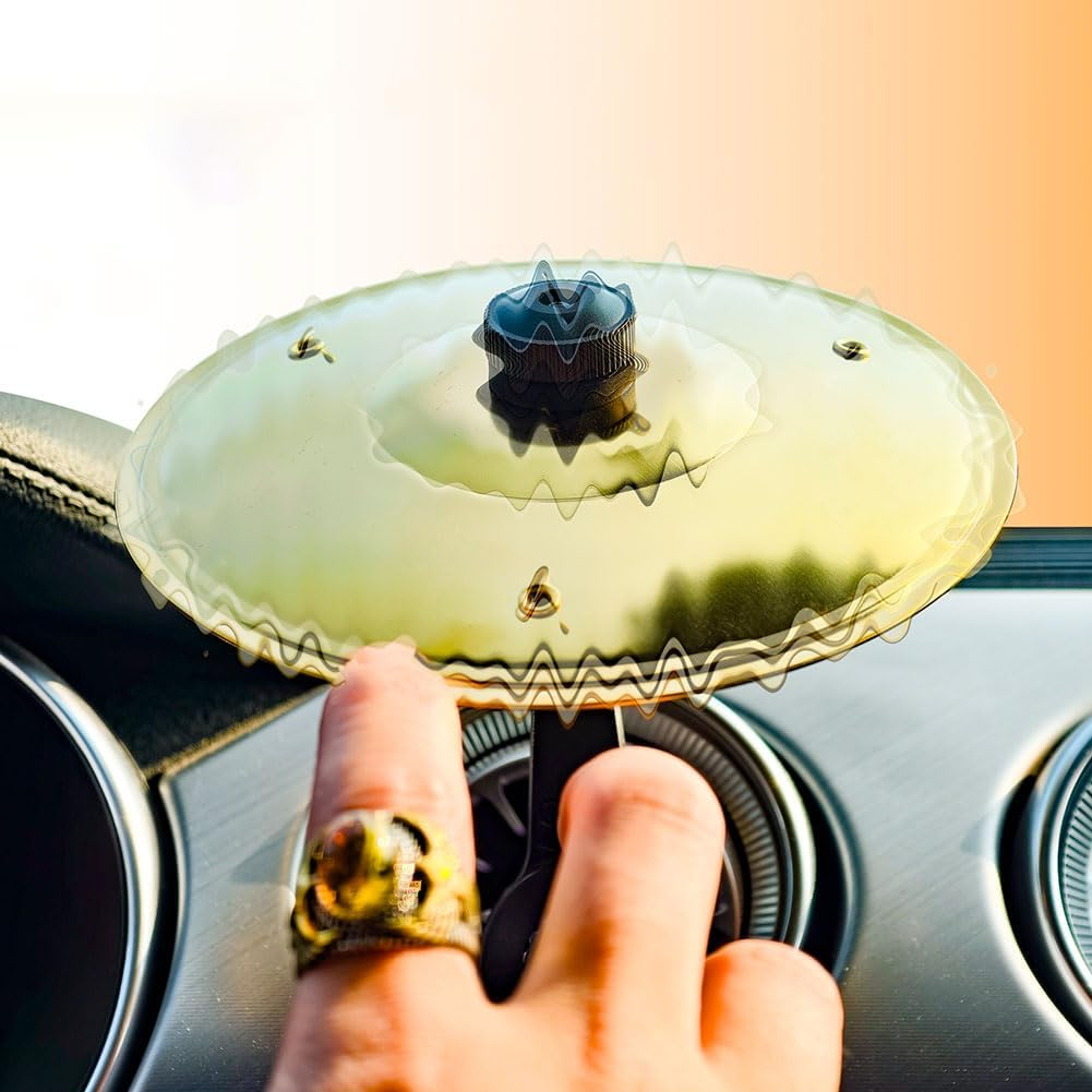 Car Crash Cymbal, Funny Car Crash Cymbal Air Vent, Car Drum Cymbal Air Vent, Car Cymbal Air Vent, Mini Drum Car Vent Cymbal, Clip-On Car Crash & Ride Cymbals for Music Lovers image number 4