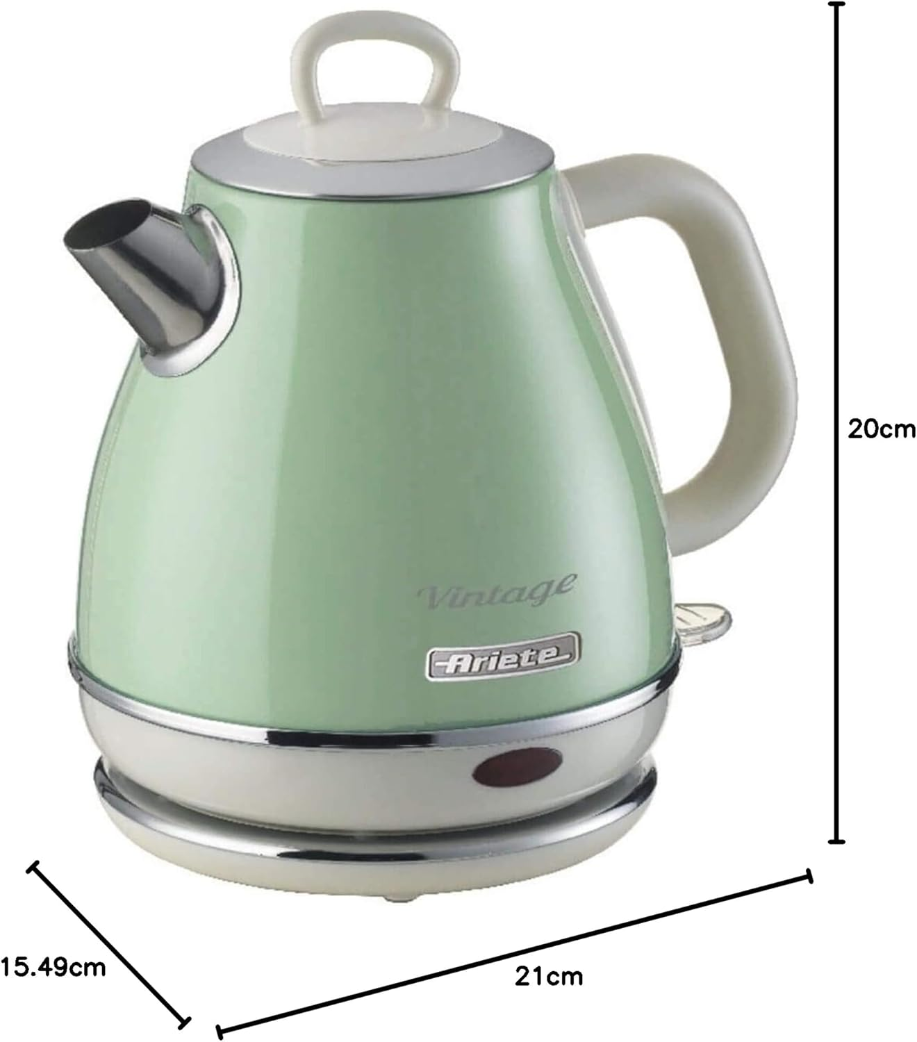Bouilloire Ariete 2868/04 Vert 1630 W