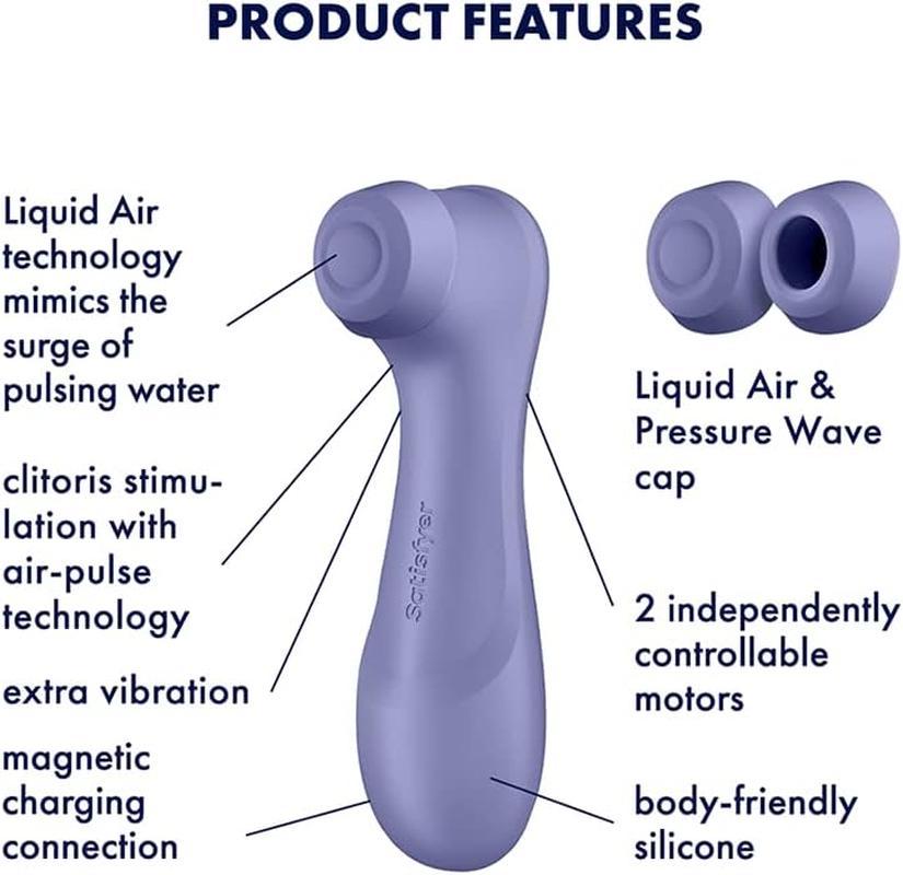 Satisfyer Pro 2 Generation 3 with Liquid Air - Lilac image number 5