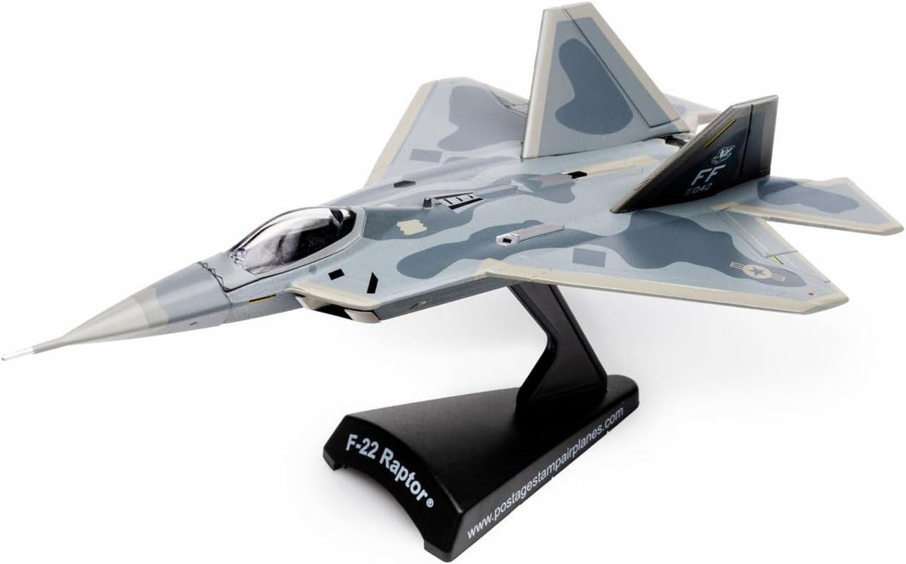 Daron Postage Stamp USAF F-22 1/145 Raptor Vehicle image number 2