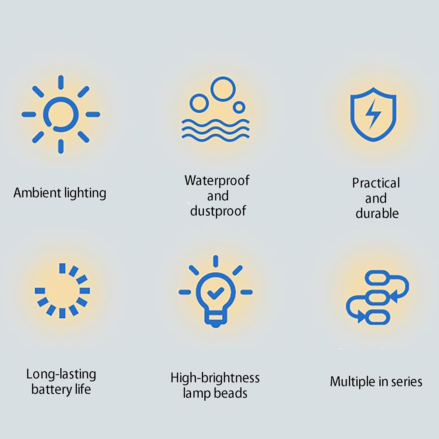 Outdoor String Lights, Christmas Patio Globe String Lights LED, 10M 40 Waterproof Commercial Grade Decorative Lights for Backyard, Garden and Party Outdoor Decor image number 6