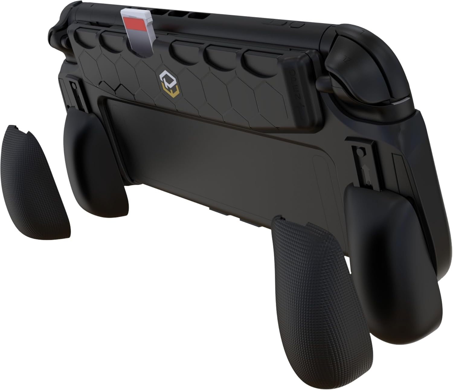 Powerwave Elite Ergo Grip with Interchangeable Back Grips for Nintendo Switch 2, Ergonomic Grips, 6 Game Removeable Cartridge Holder image number 1