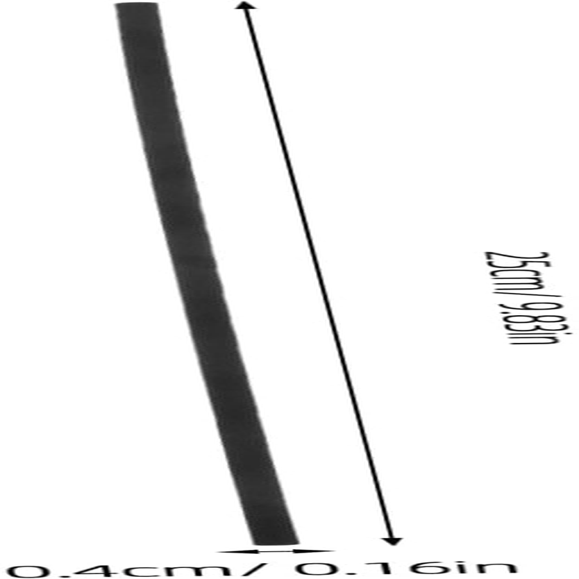 FOMIYES 50Pcs Black 4Mm Fiber Essential Oil Diffuser Sticks Aromatherapy Reed Diffuser Wood Sticks for Air Freshener and Relaxing Aroma at Home or Office image number 6