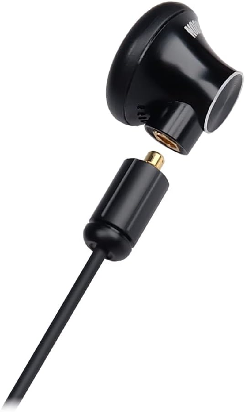 Wisetech NOBUNAGA Labs MMCX Compatible In-Ear Earphones, Black image number 1