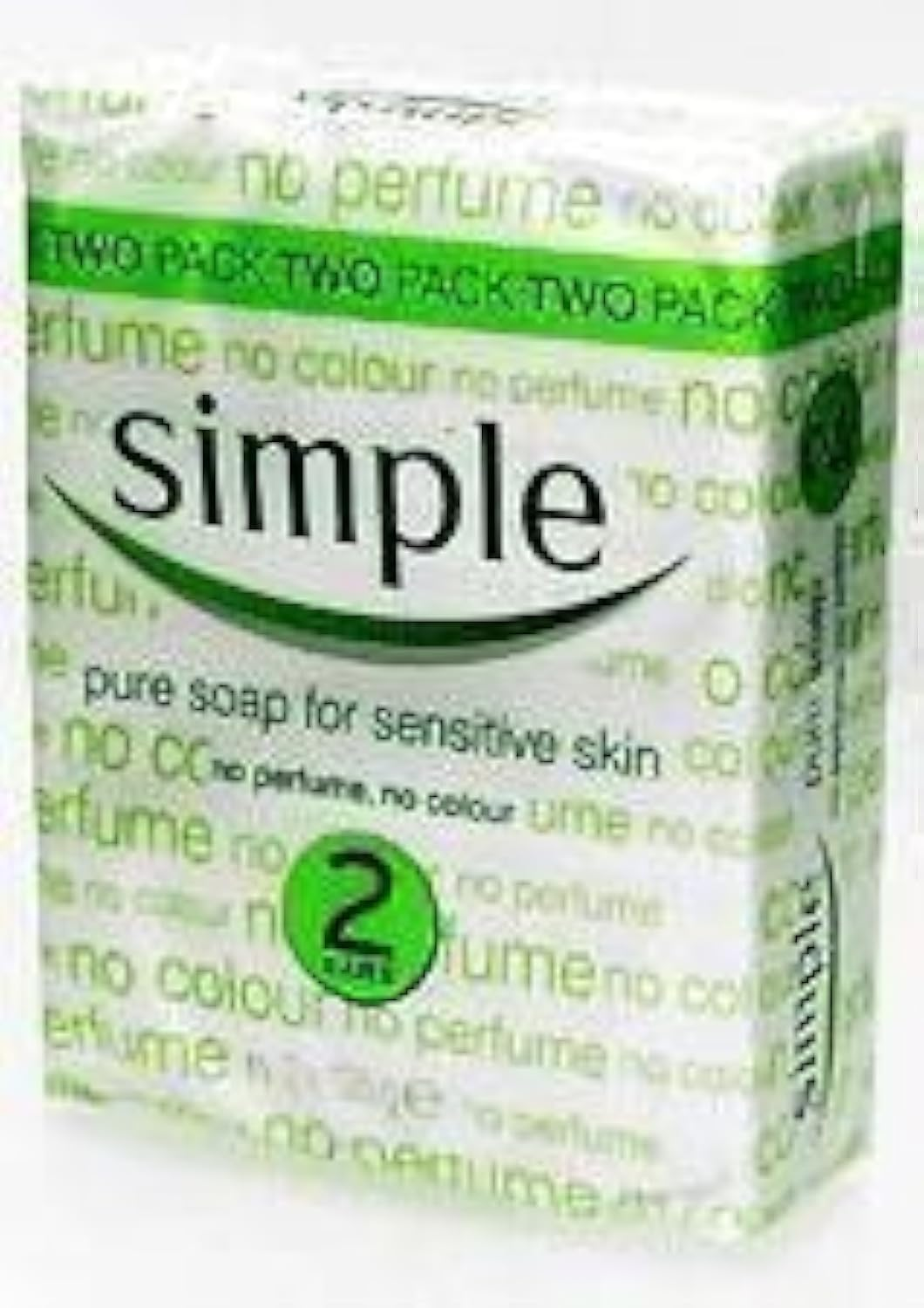 SOAP 2 PACK SIMPLE SOAP (101002) BOX = 6 PACKS - 2 PACK X 6