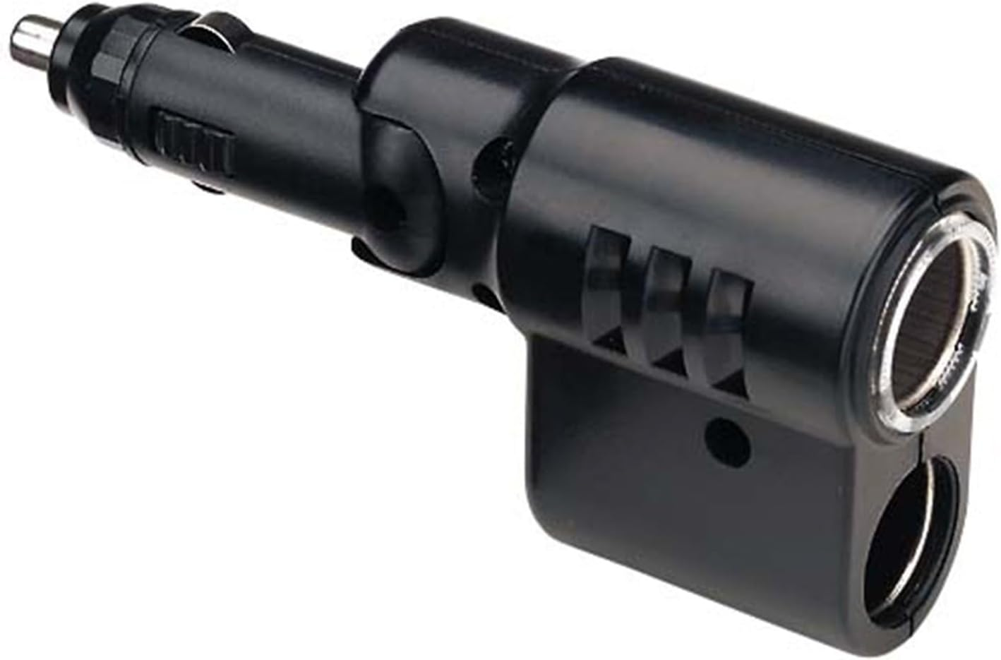 Narva 81040BL 10 Amp Cigarette Lighter Plug with Adjustable Twin Accessory Sockets