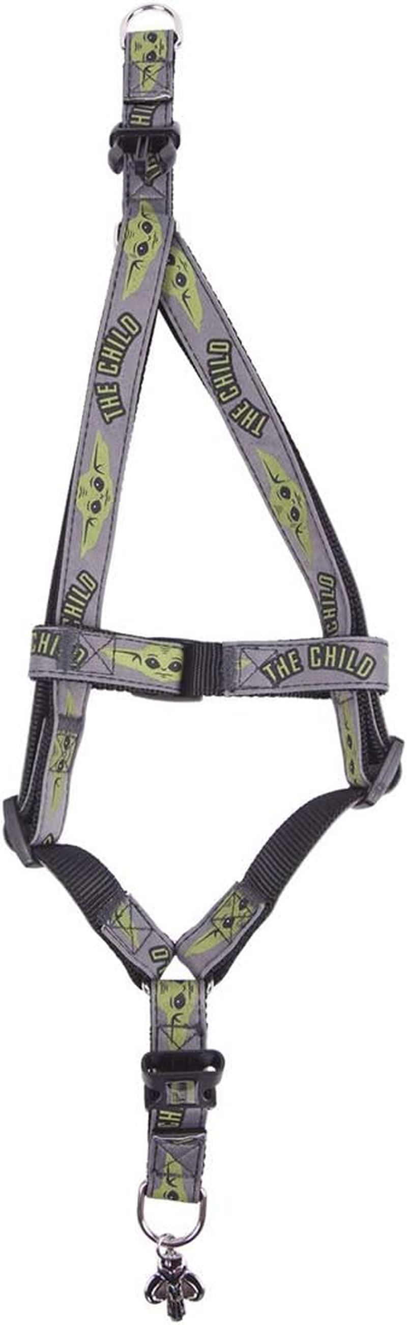 CERD&Aacute; LIFE'S LITTLE MOMENTS - Forfanpets Baby Yoda Mini Petrol Dog Harness - Official Disney License, Blue, XXS-XS