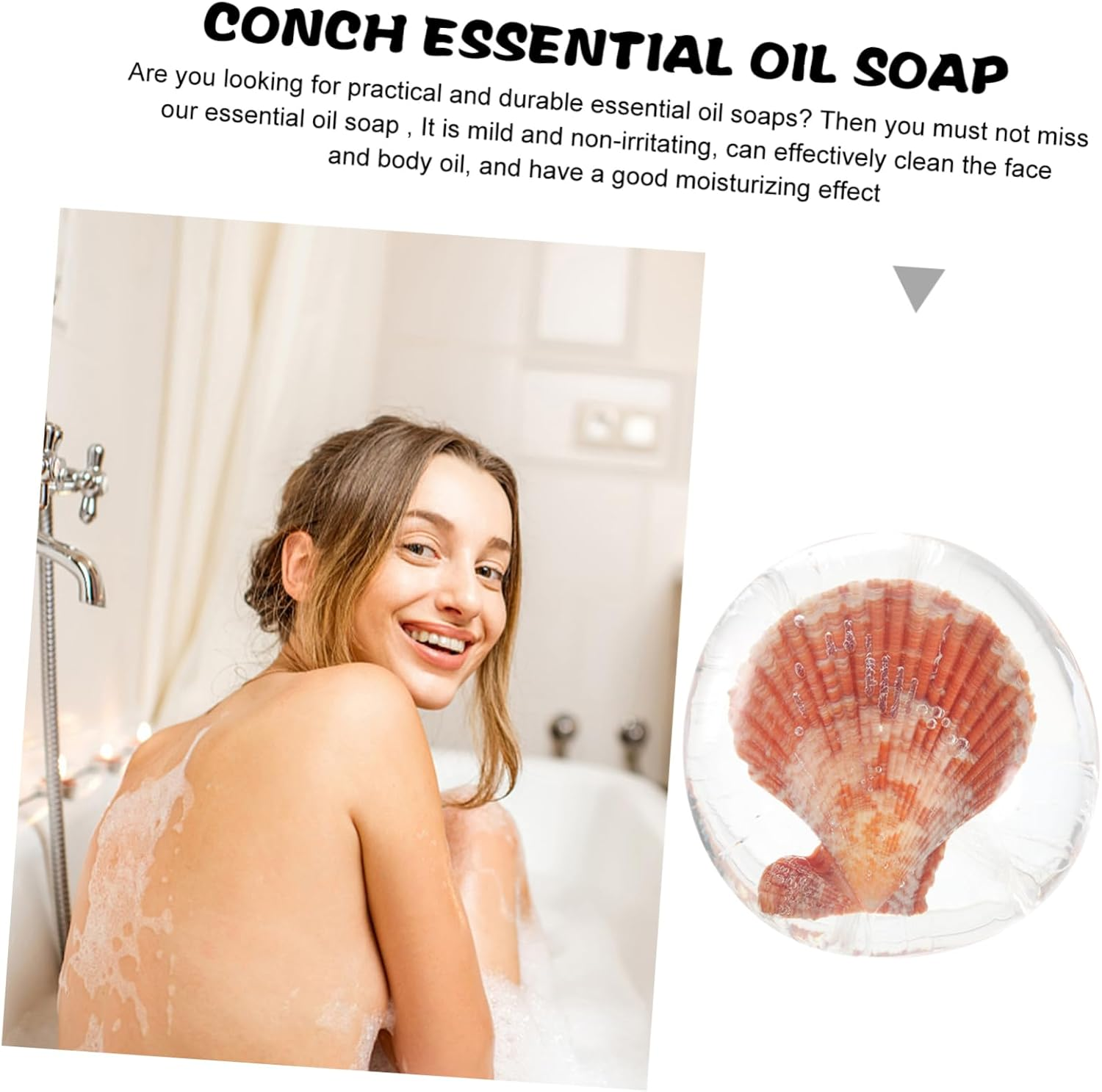 FRCOLOR Pc Acid Soap Face Cleansing Moisturizing Body Cleaning Essential Oil Soap image number 6