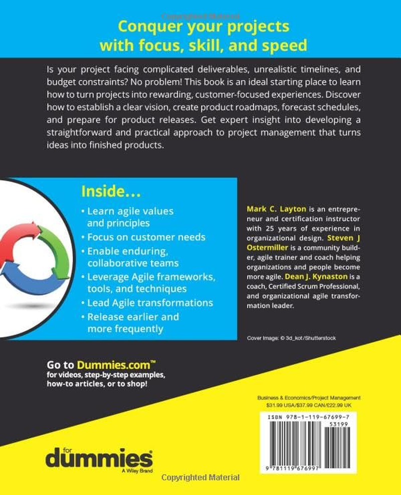 Agile Project Management for Dummies