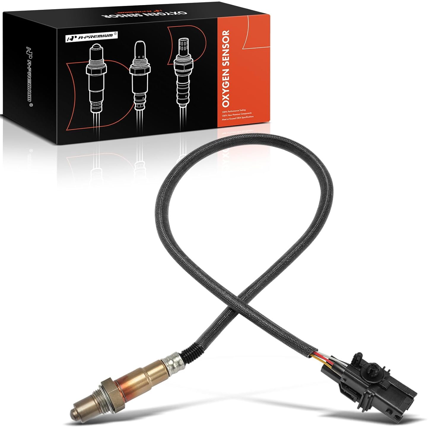 A-Premium O2 Oxygen Sensor for Cadillac CTS SRX STS XLR Nissan 350Z Altima Frontier Maxima Quest Sentra Subaru Volvo Infiniti Upstream image number 2