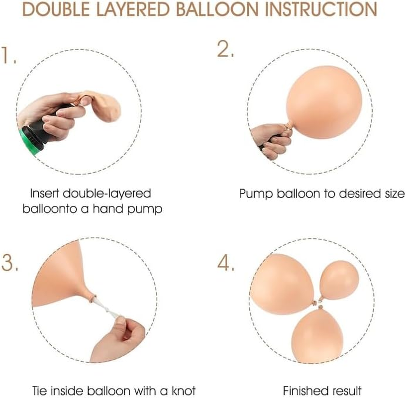 Blush Pink Balloons Arch Garland Kit,140Pcs Dusty Pink Balloons Arch Kit with Rose Gold Apricot Balloon Nude Balloon Garland for Grils Baby Shower Decoration,Birthday Party,Boho Wedding,Bridal Shower image number 2