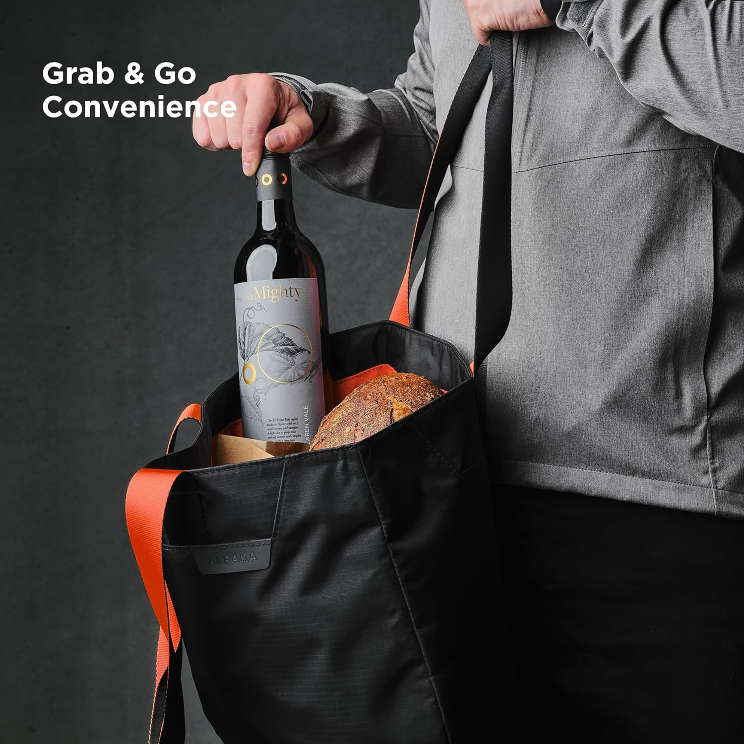 ALPAKA Elements Tote Bag 14.5L - Travel Totes with Foldable, Self-Standing, 6 Internal Pockets, Magnetic Suction image number 1