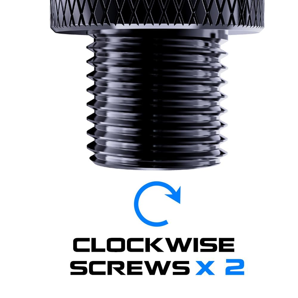 MOWOK Fit for Kawasaki Vulcan S 650 VN650 Vulcans 2015-2022 2023 2024 2025 M10*1.25 Motorcycle Accessories CNC Rear View Side Mirror Hole Plug Screw Caps (Black) image number 2