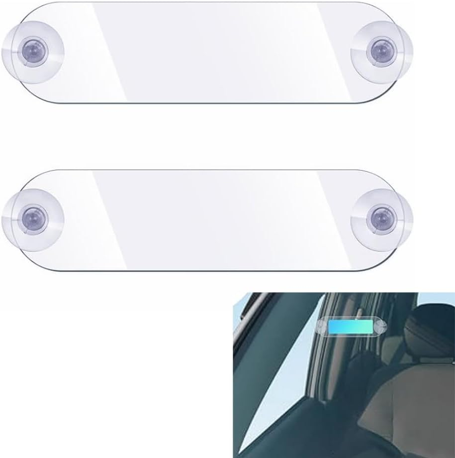2PCS EZ Pass Strips with Adhesive,Car Accessories EZ Pass Holder,Ez Pass Holder for Windshield,Toll Pass Mounting Strips,Transponder Holder,Easy to Install and Remove,For Most Major Toll Passes (2) image number 6